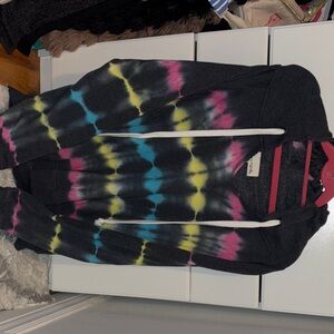 Vintage Havana Pink and Gray Hoodie